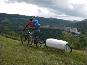 Remorque à vélo Globe Trotter Touze