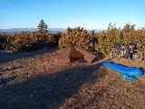 Traversée de l'Hérault VTT en autonomie en hivernale