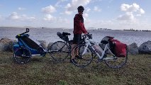 8 jours de velo avec mini-minimoy sur la velofrancette, la loire à vélo et la vélodyssée