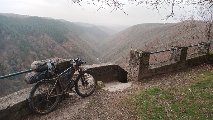 Tour VTT en hivernal en autonomie du Quercy-Aveyron