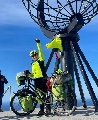 L'improbable voyage à vélo de Besançon au cap Nord en 2022. Pérégrinations de Jacqueline