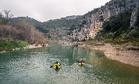 Bikeraft dans les gorges du Gardon