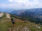 5 semaines à pied dans les Balkans, sur la Via Dinarica (seul)