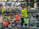 Petit-fils et grand-mère pour une échappée complice en France. Voie Bleue, Alsace et Franche-Comté.