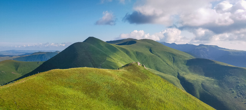 Massif central : à pied des volcans à la mer