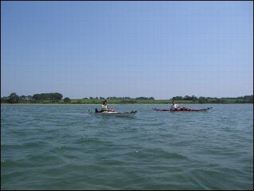 Kayak de mer dans le golfe du Morbihan