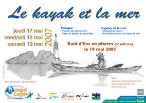 Le kayak et la mer