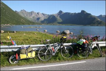 Vélo dans les Lofoten : idées d'itinéraires