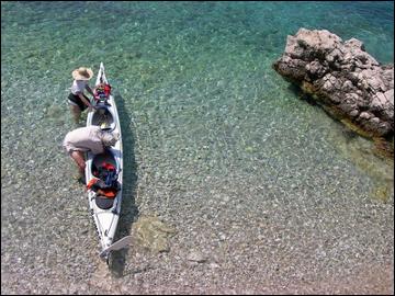 Croatie en kayak