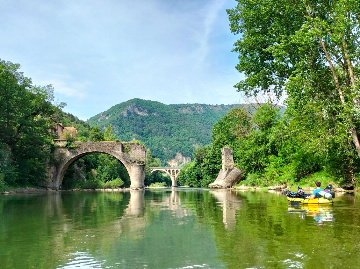 Bikeraft entre Allier, Tarn et Ardèche