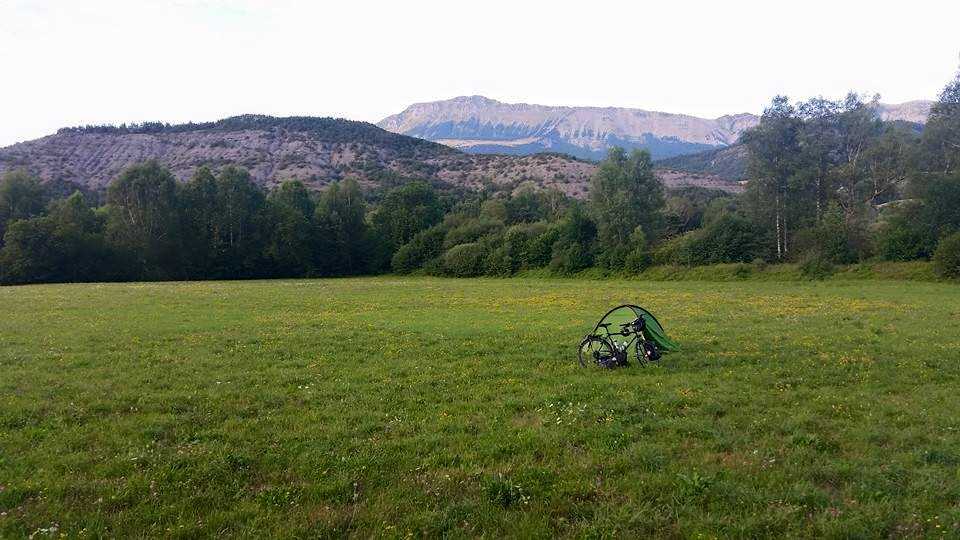 2eme Bivouac près de Selonnet (fontaine dans le village)