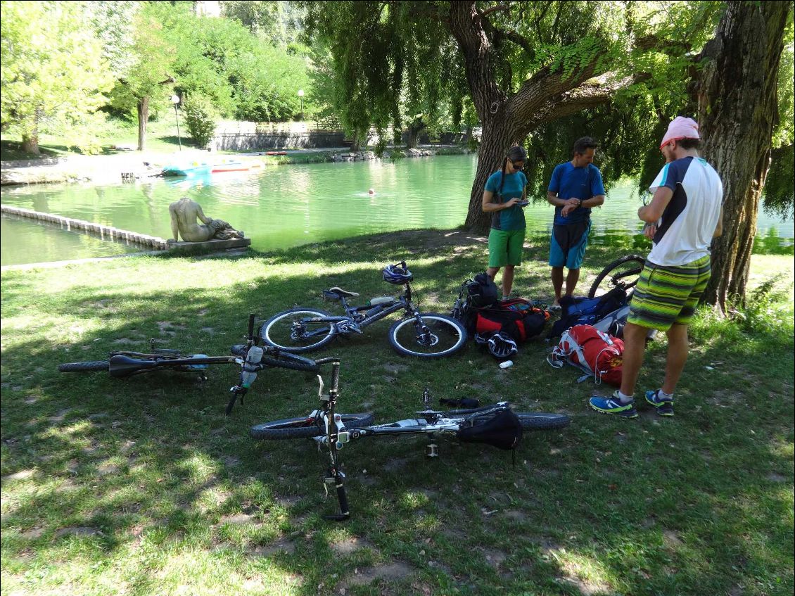 Lac du Lauzet, ça sent la fin...