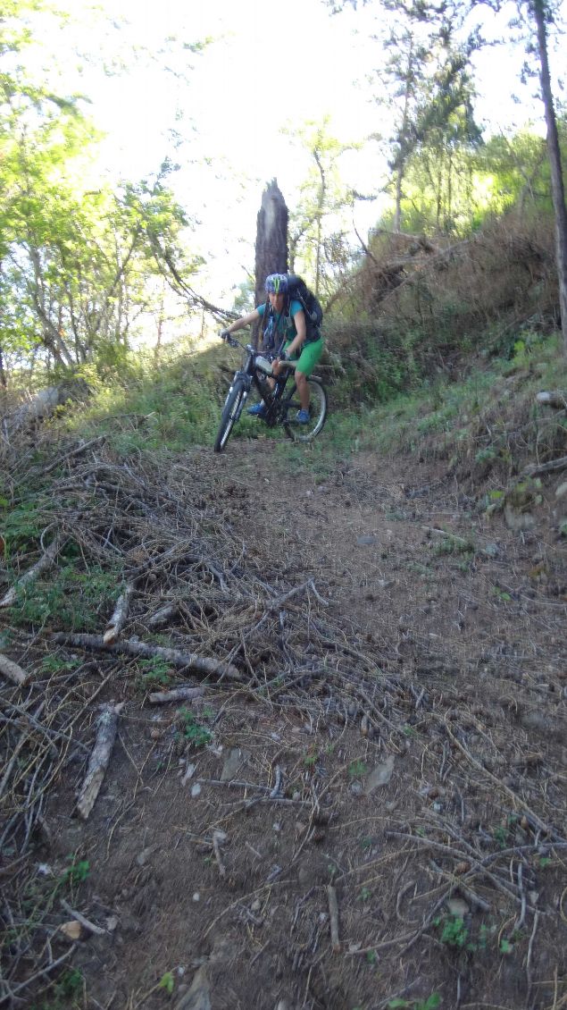 Descente vers Méolans, très sympa encore