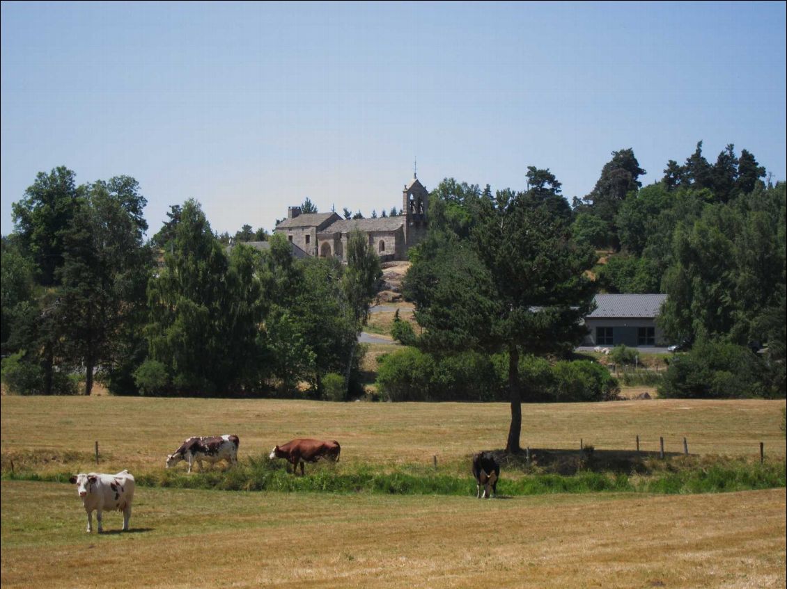 Eglise de Chastagnier, non loin de Langogne