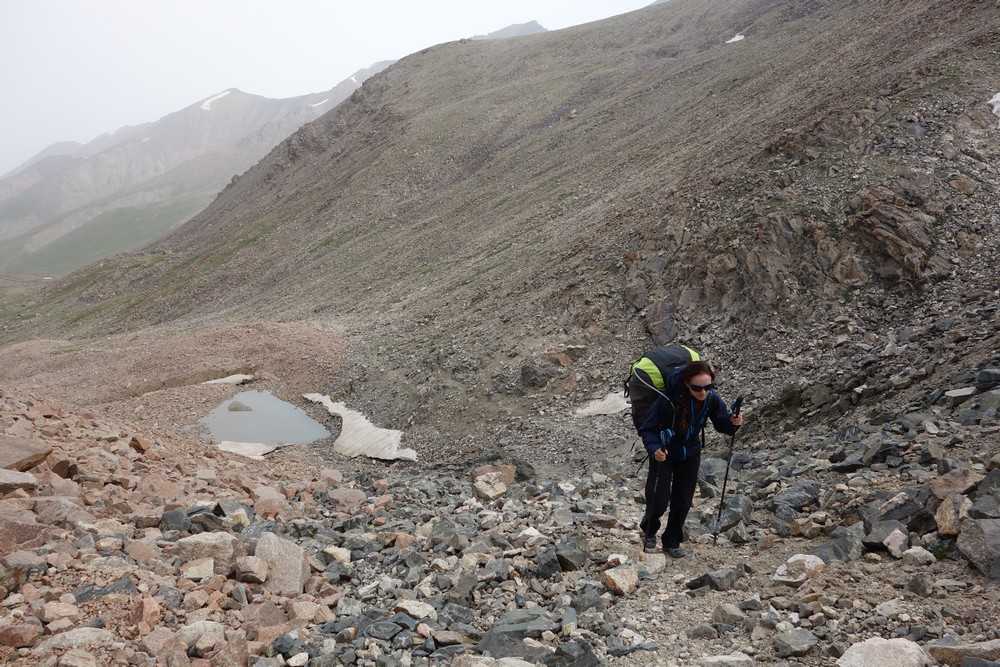 Presque au col de Kichine Ukek