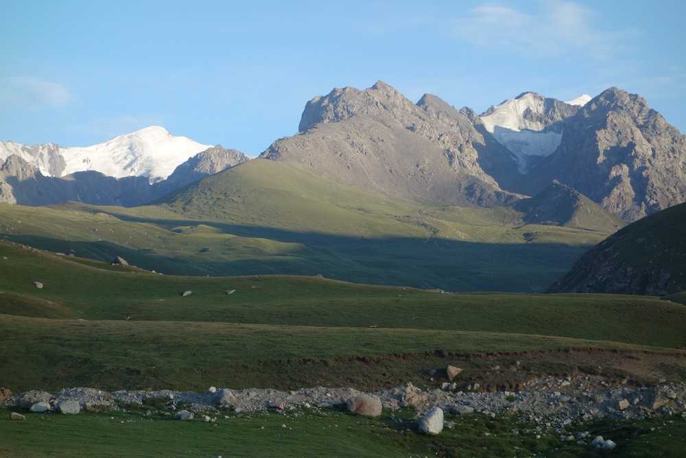 Paysage vu du bivouac