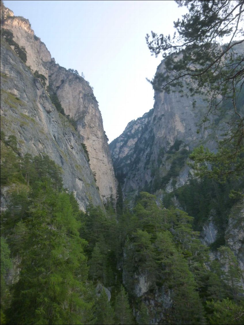 La Gorge de montée