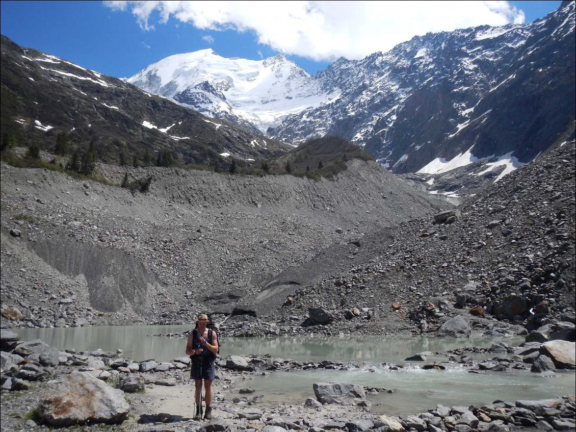 Descente vers Les Houches.