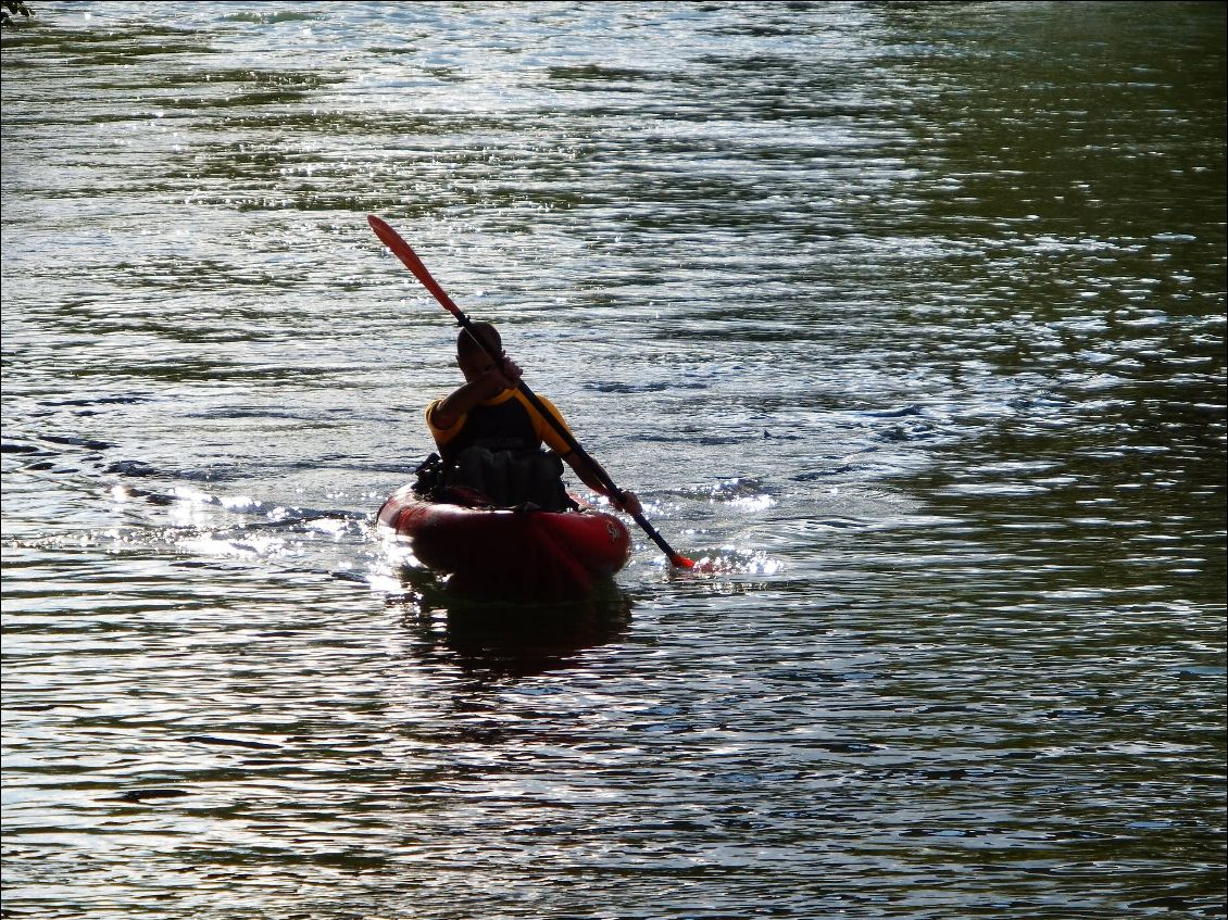 "Canoëtage" Canal Chavières - Lac du Bourget (73)