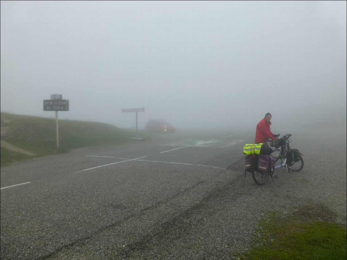 Jolie vue au col de la Core