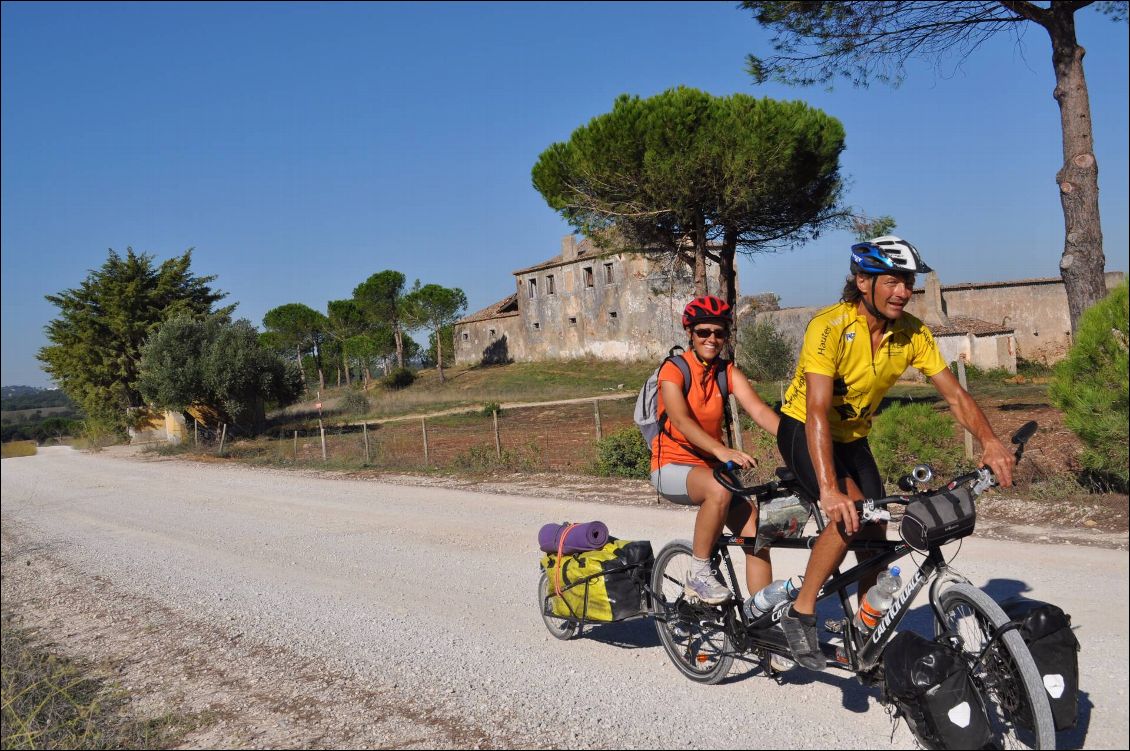 Serra da Arrabida... de la piste tranquille (pas de voiture)