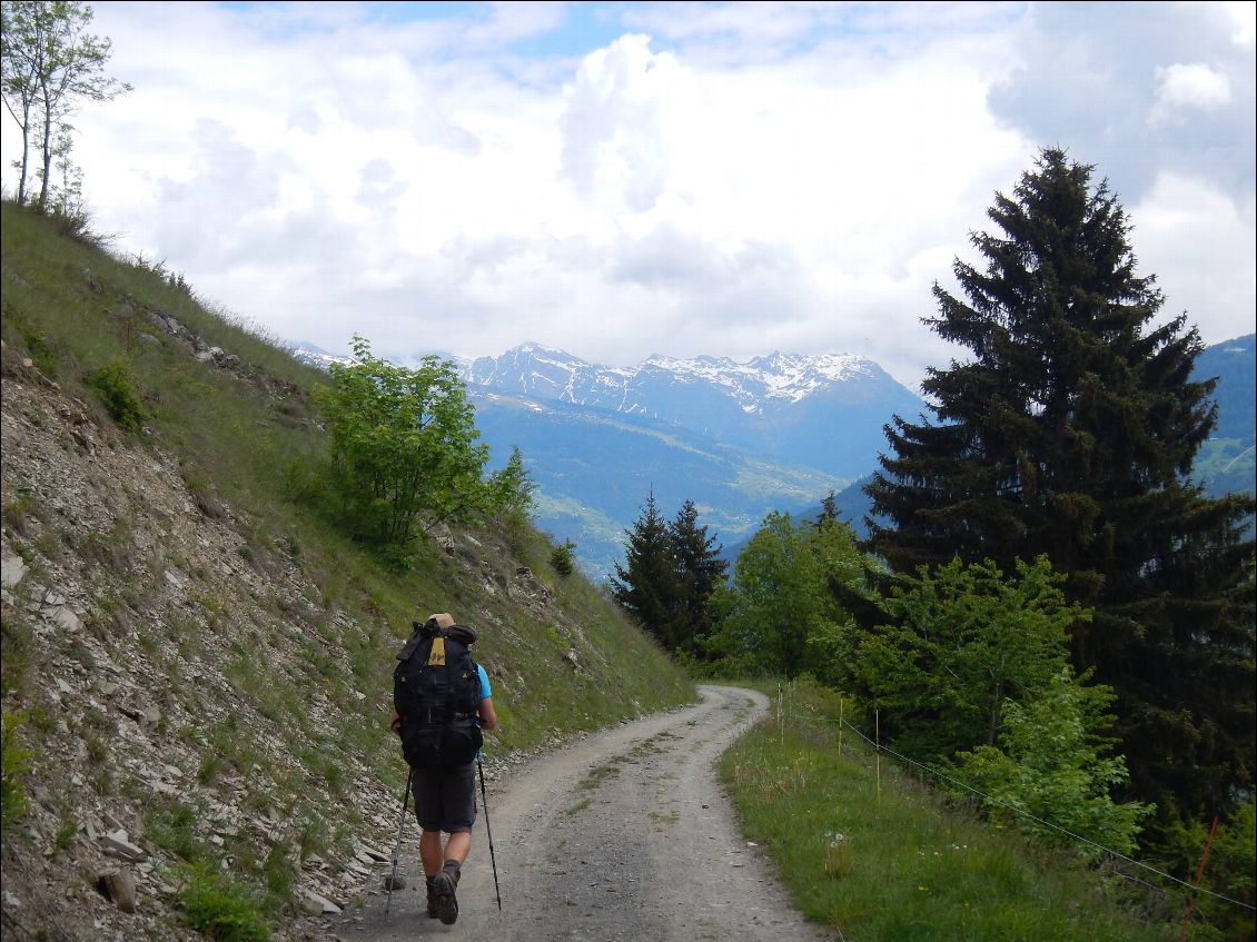 Dans le bas de la vallée, se trouve Bourg saint Maurice, une halte obligatoire est prévu pour pouvoir se ressourcer. 