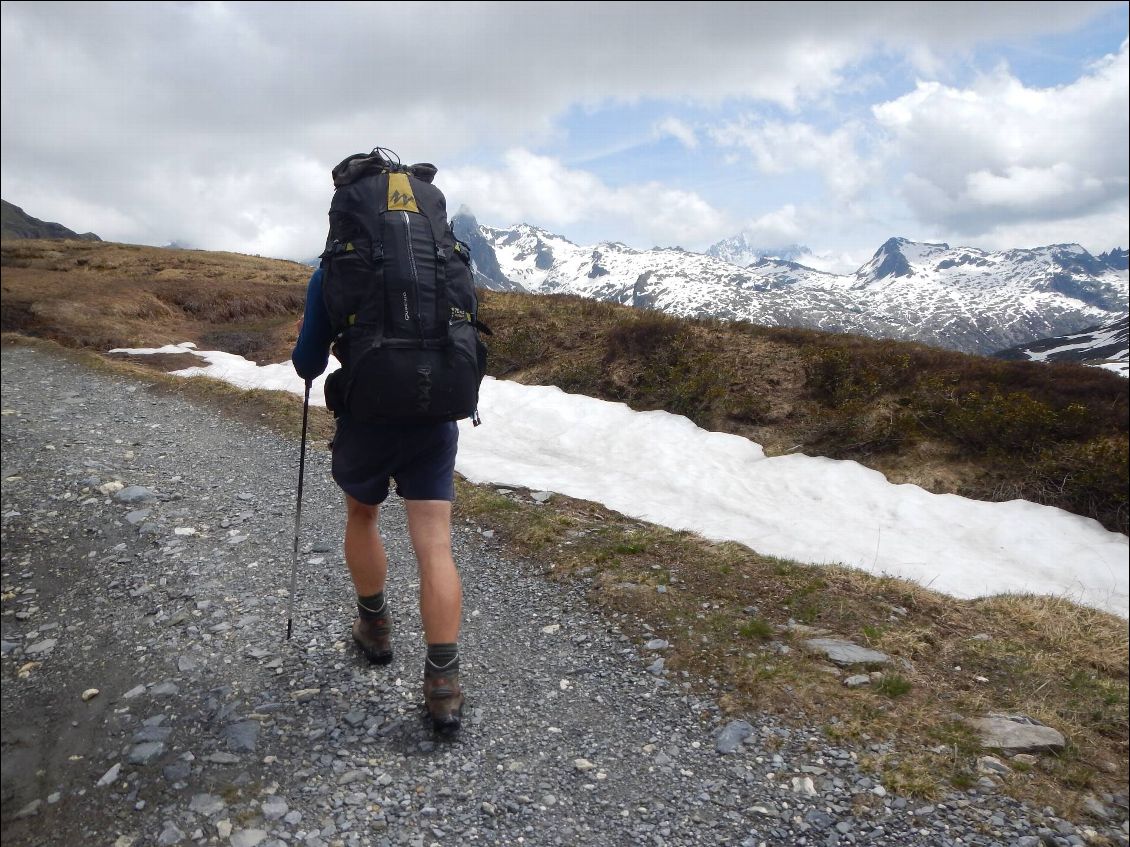 C'est parti nous repartons de Chamonix, avec une grande forme.