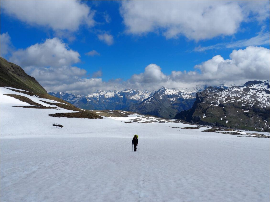 Nous sommes en direction de Samoëns, nous passerons par le col de Pelouse.