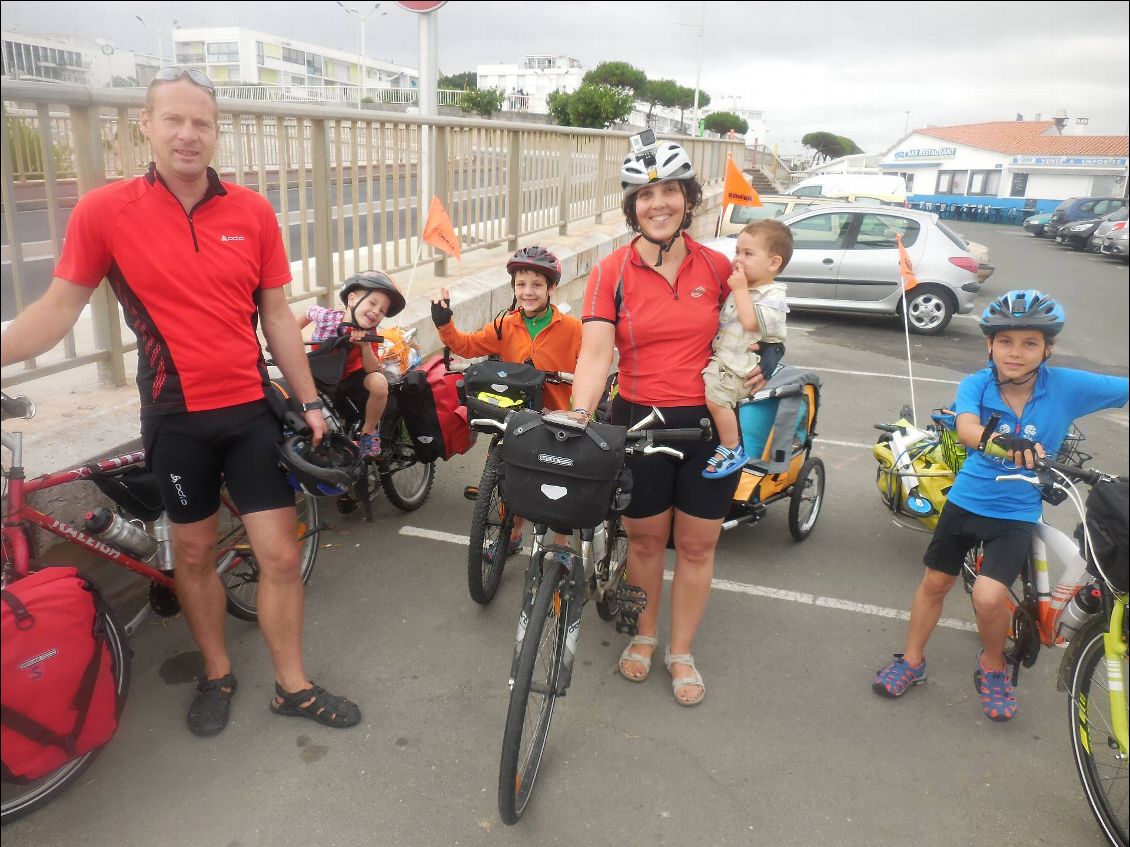 sur le port de Royan,début du voyage