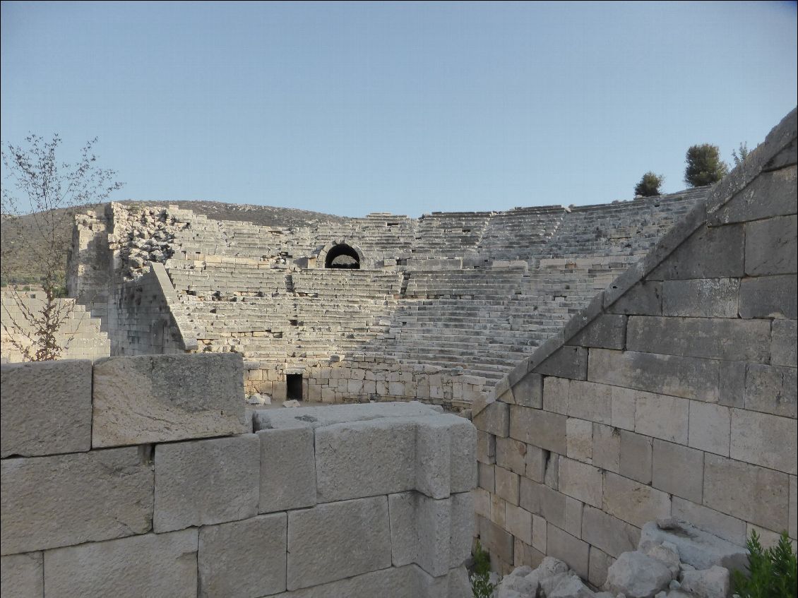 Théâtre antique de Patara.