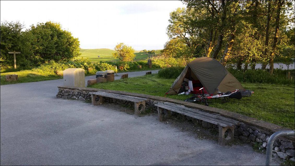 Bivouac à Parsley Hay