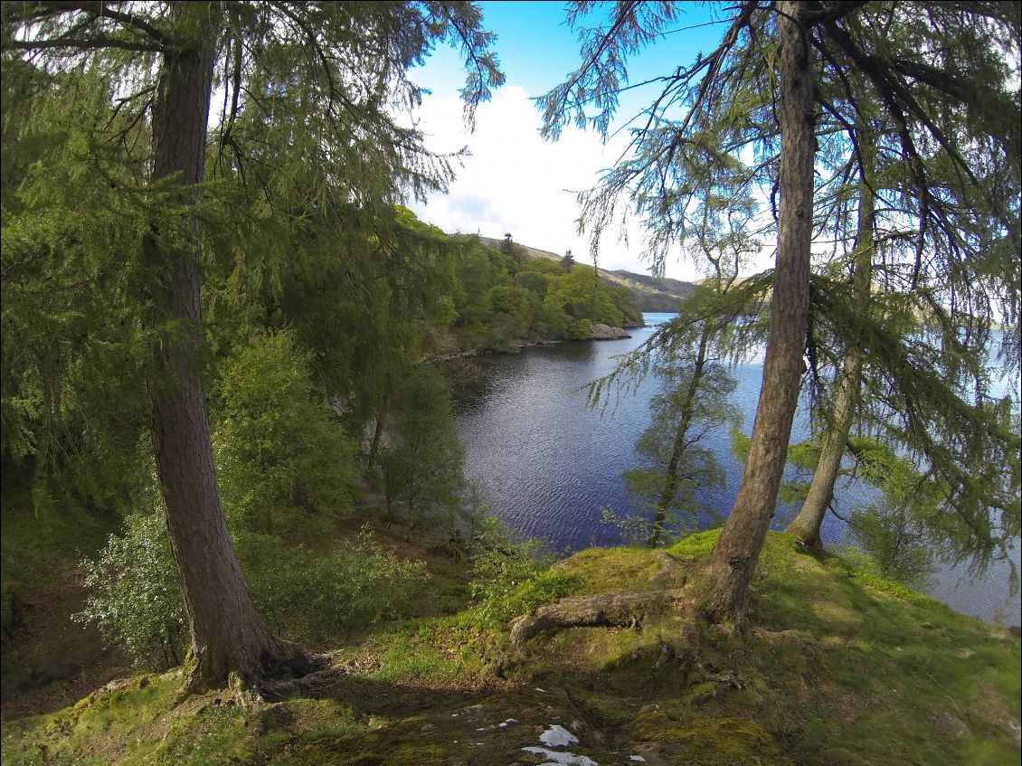 Sur les rives du lac glacière d’Ullswater