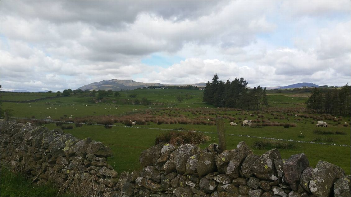 Je laisse le Lake District Park derrière moi