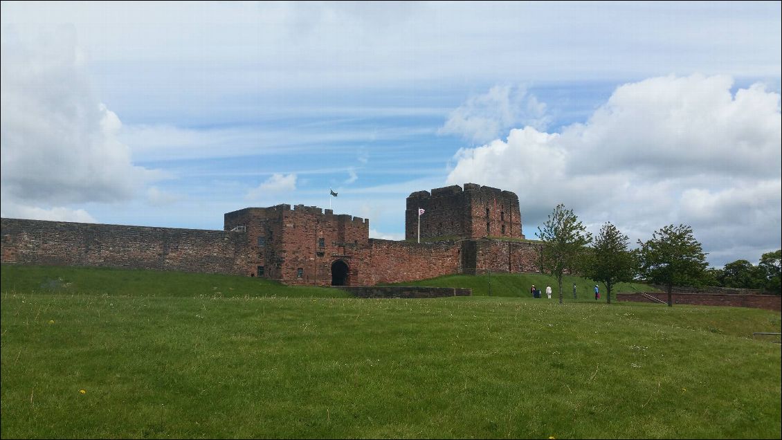 Château de Carlisle, je ne m'y attarderai pas l'Ecosse m'attend