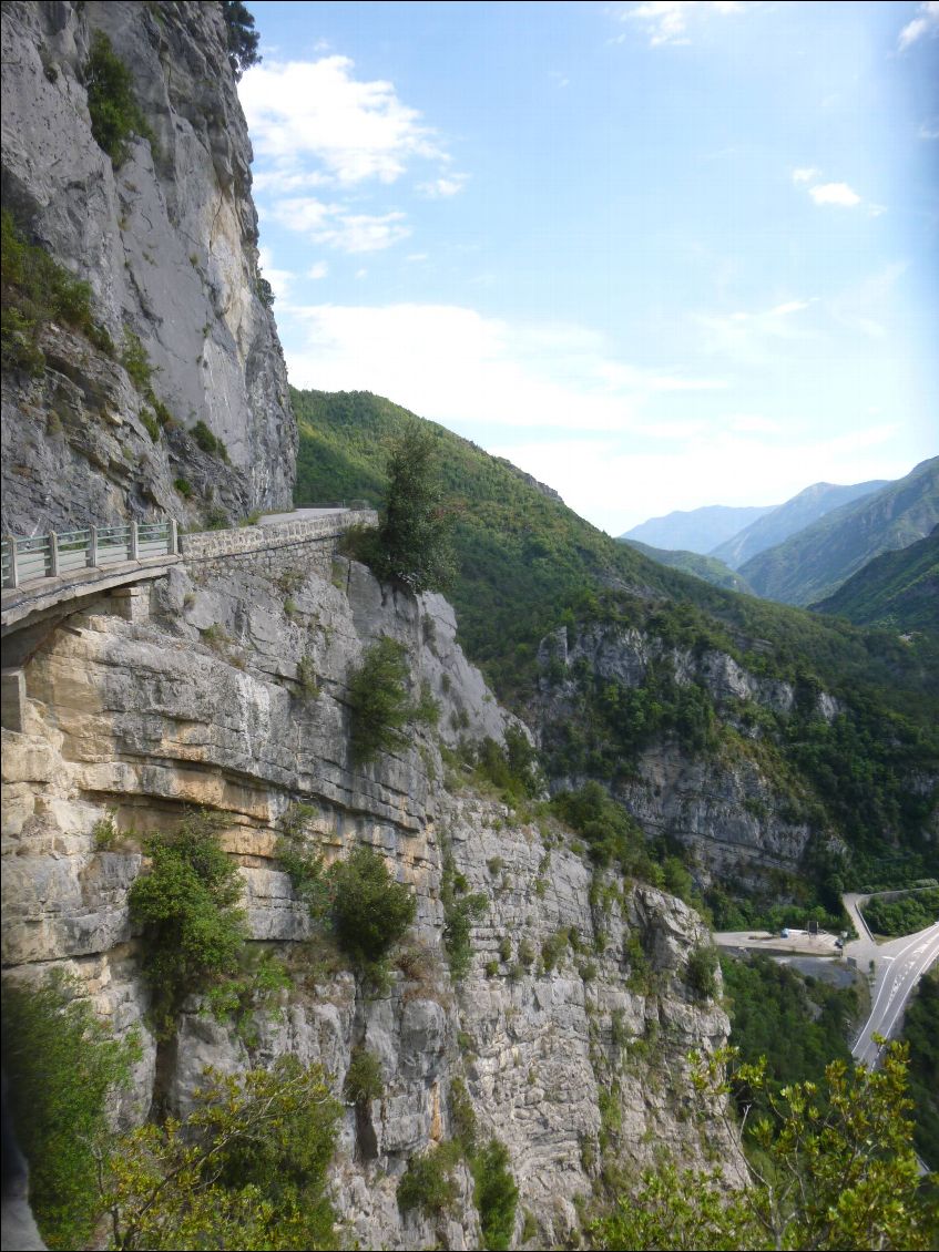 Ah les routes des Alpes Maritimes...