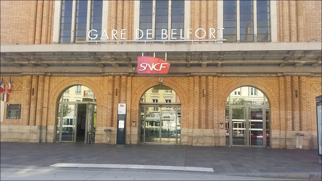 Premier imprévu...Pas la bonne gare...