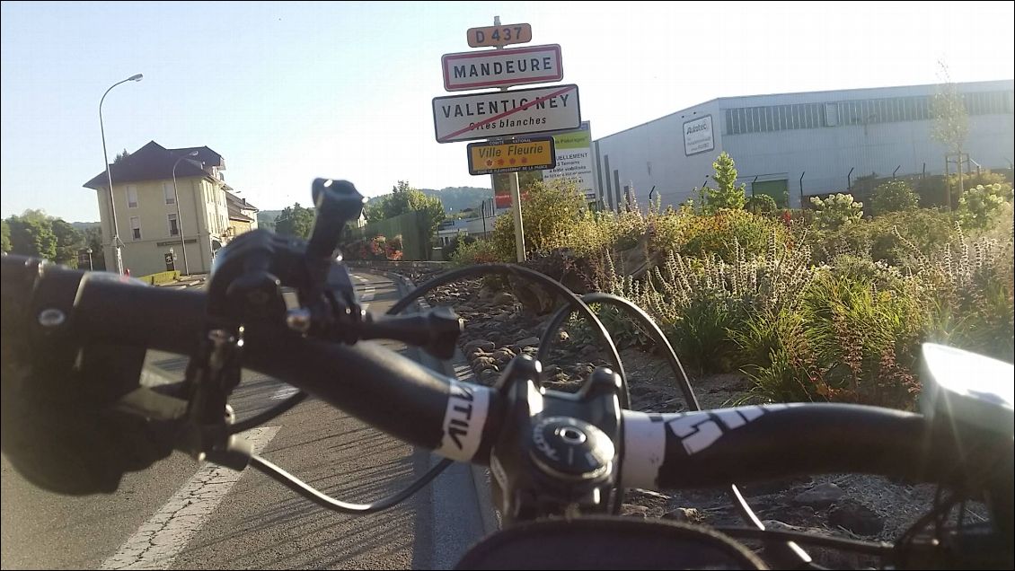 Arrivée à la première ville...