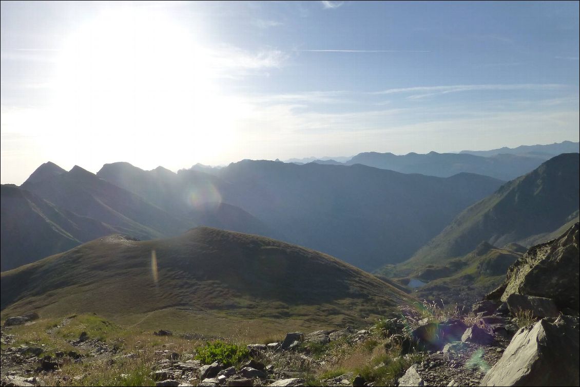 Passage en Andorre au col de Meners