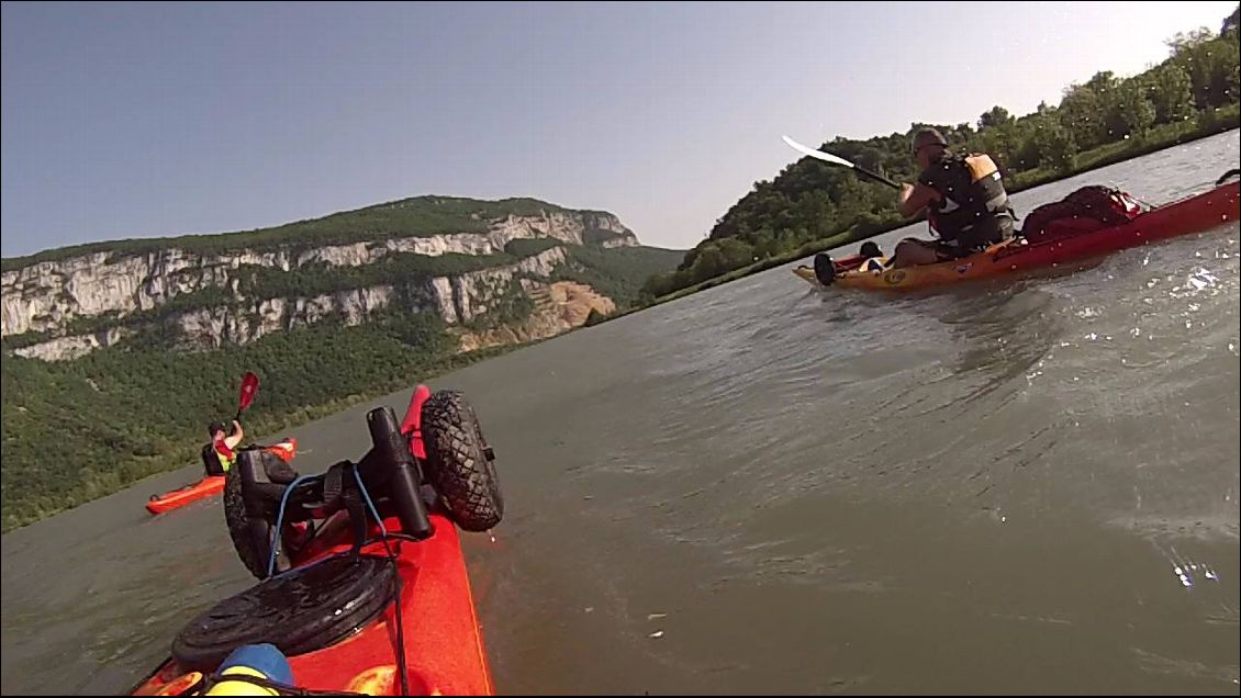 Couverture de Rhône  Seyssel - Lyon  en Kayak