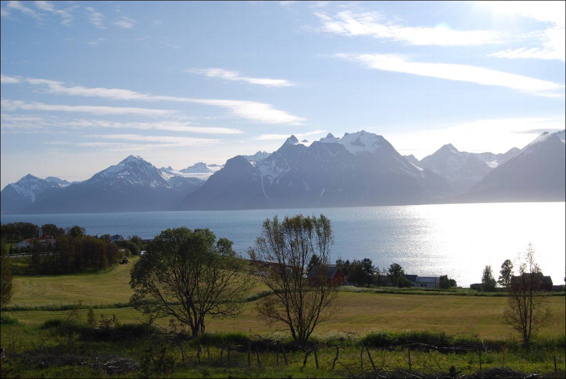 Paysages exceptionnels, des glaciers les pieds dans la mer...