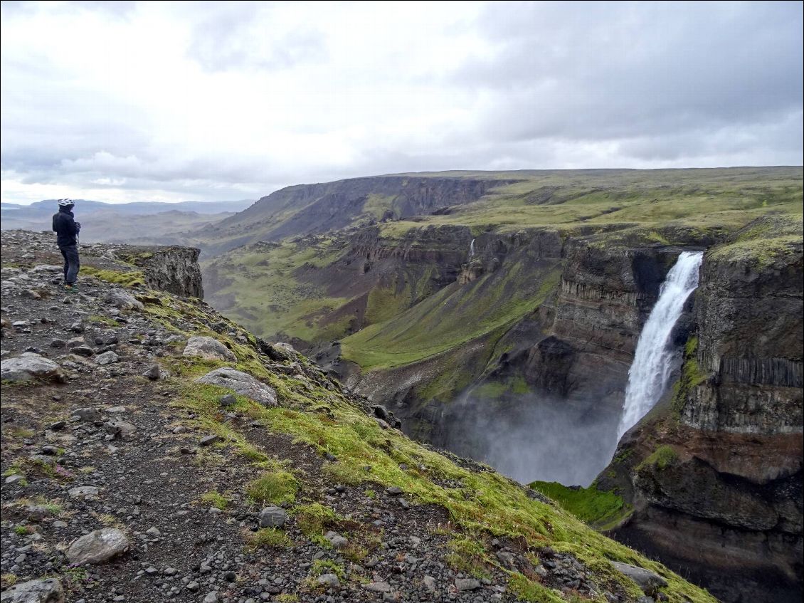 La cascade d'Haïfoss