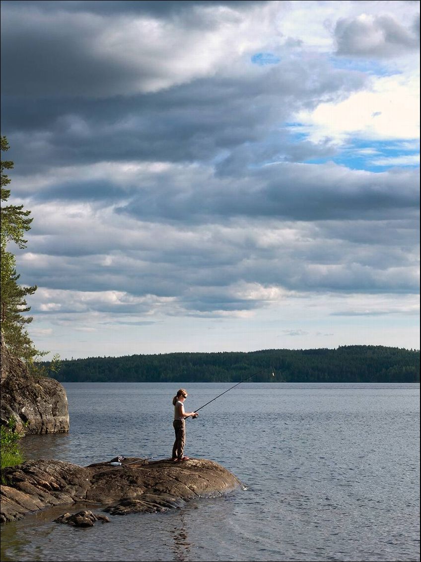 Des paysages sans présences humaines. c'est rassurant !