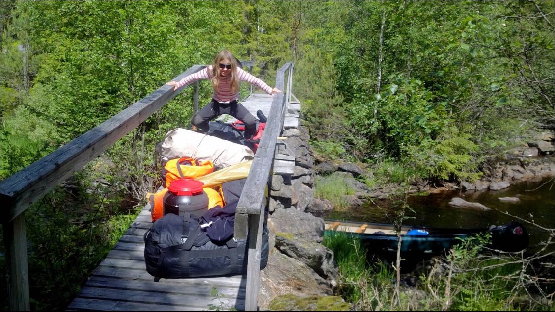 Toujours la pèche même quand ça parait démesuré ! c'est même ce qui nous fait sourire !