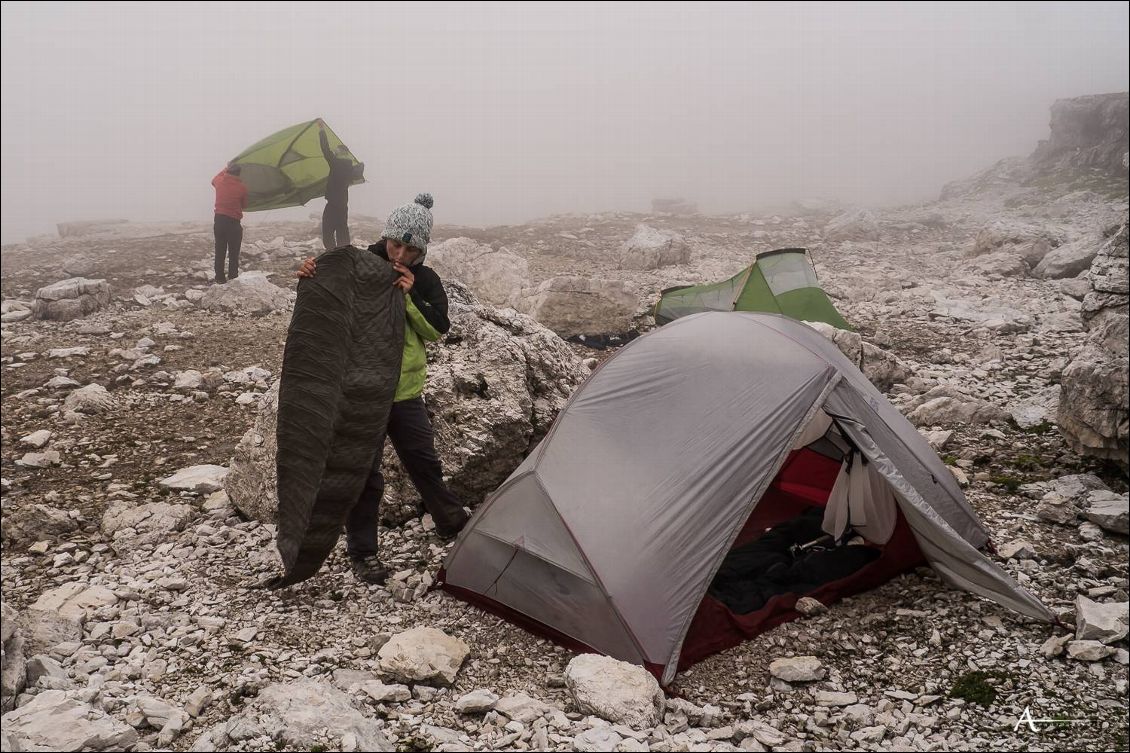 Bivouac à 2900m