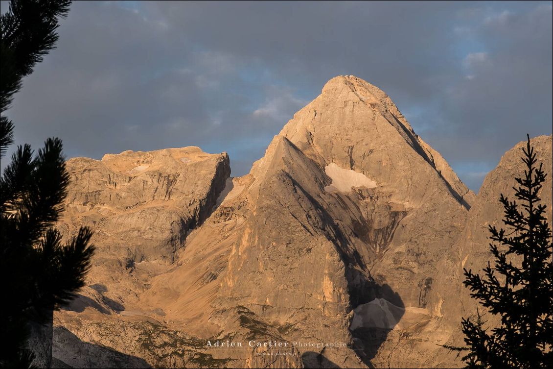 Marmolada (depuis la tente)