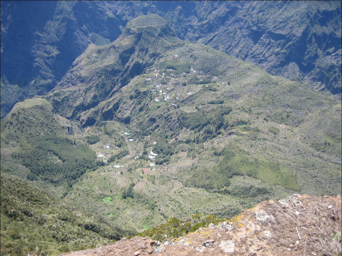 vue sur mafate