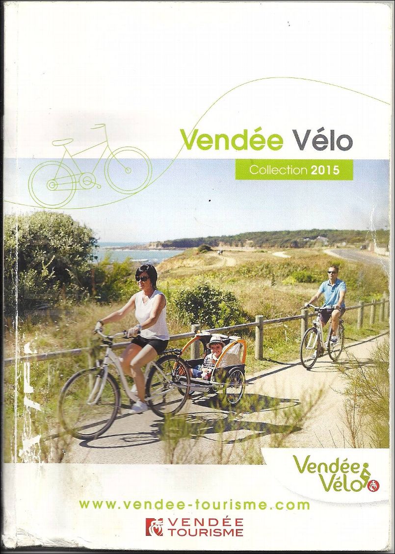 Brochure avec les pistes cyclables plus détaillées gratuit office de tourisme de la Vendée