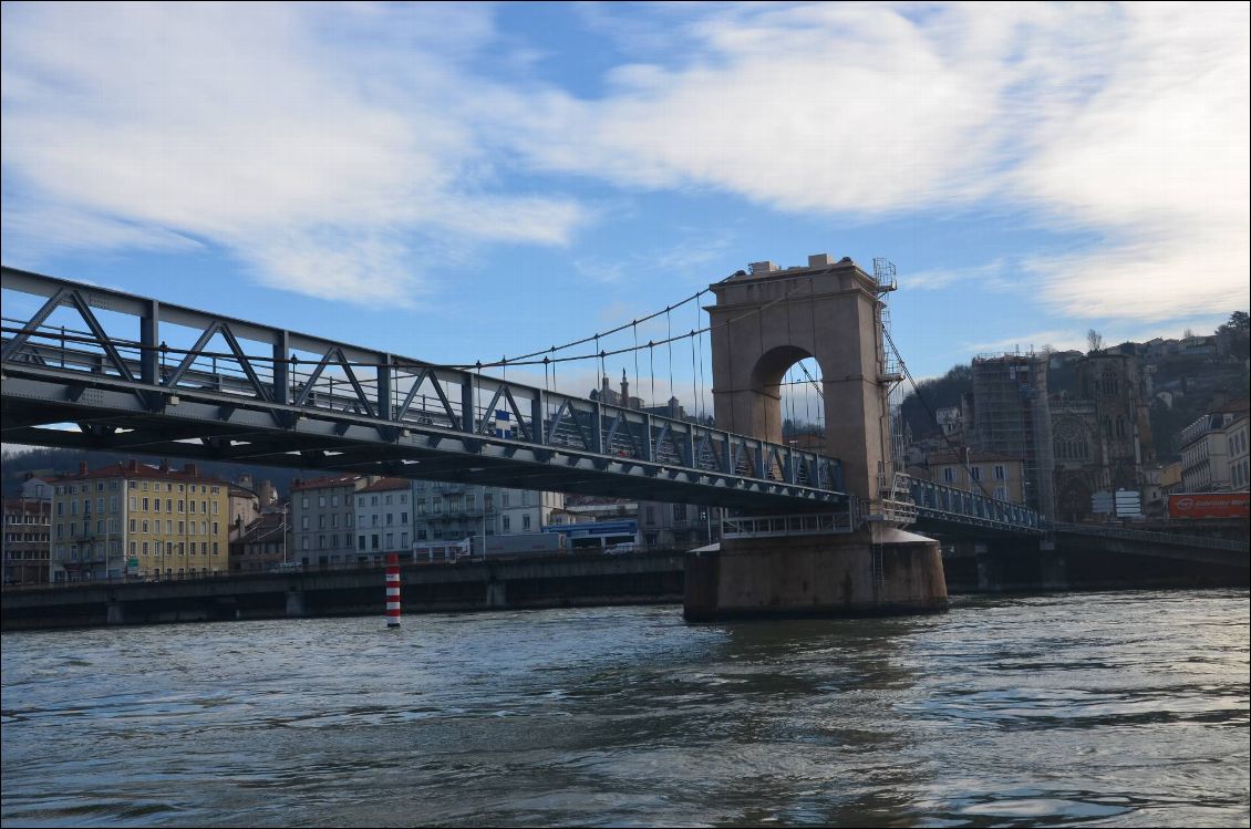 Pont sur le Rhône à Vienne