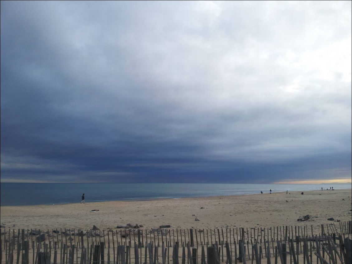 Entre Séte et le Cap d'Agde.