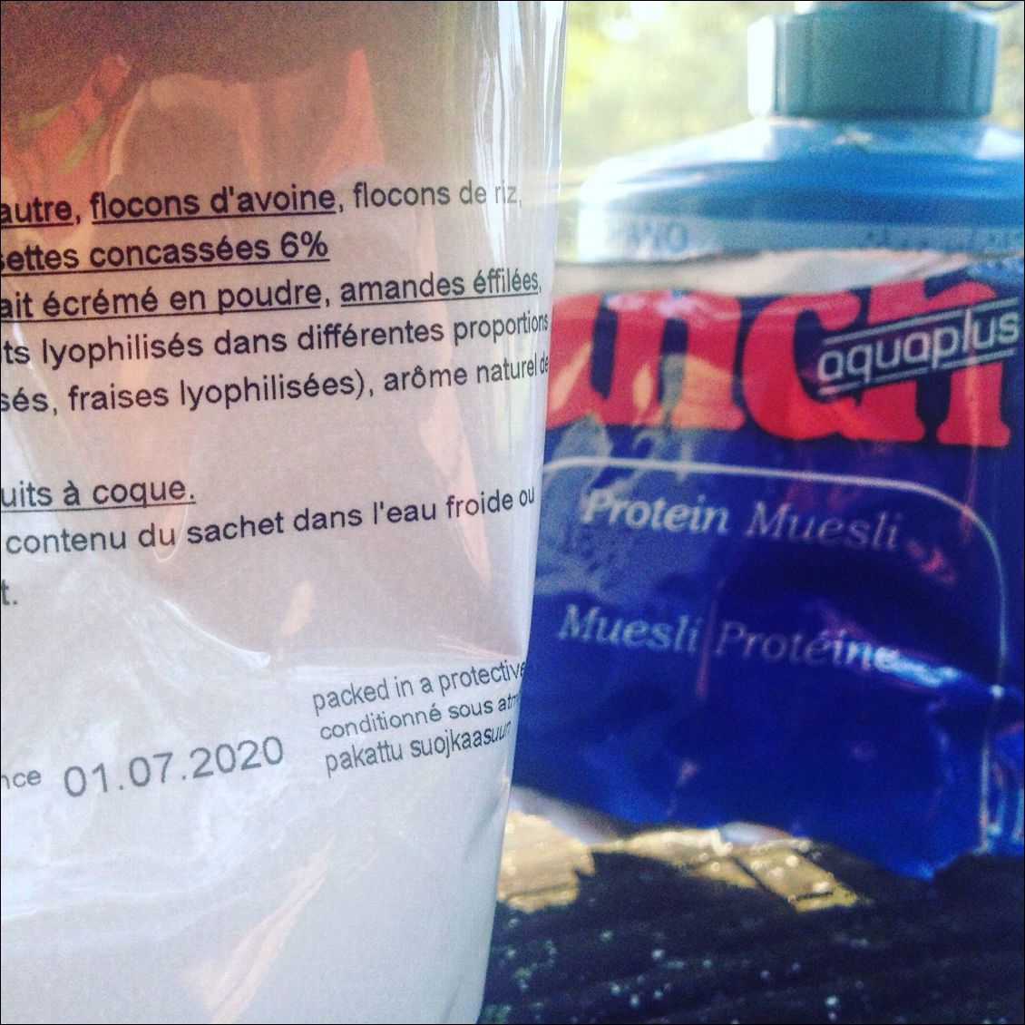Des fraises lyophilisées...